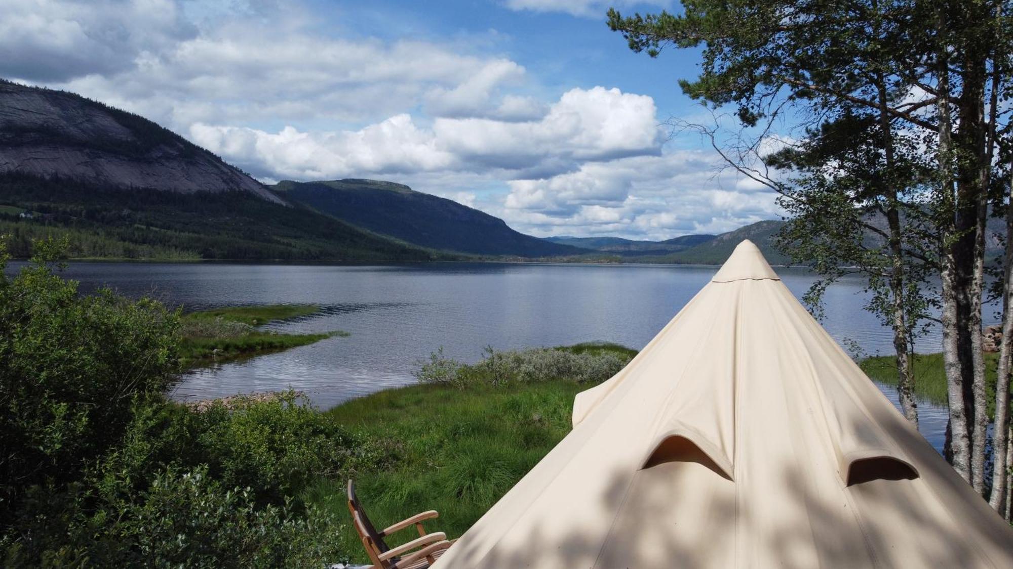 Fossumsanden Camping Og Hytter Fyresdal Exterior photo